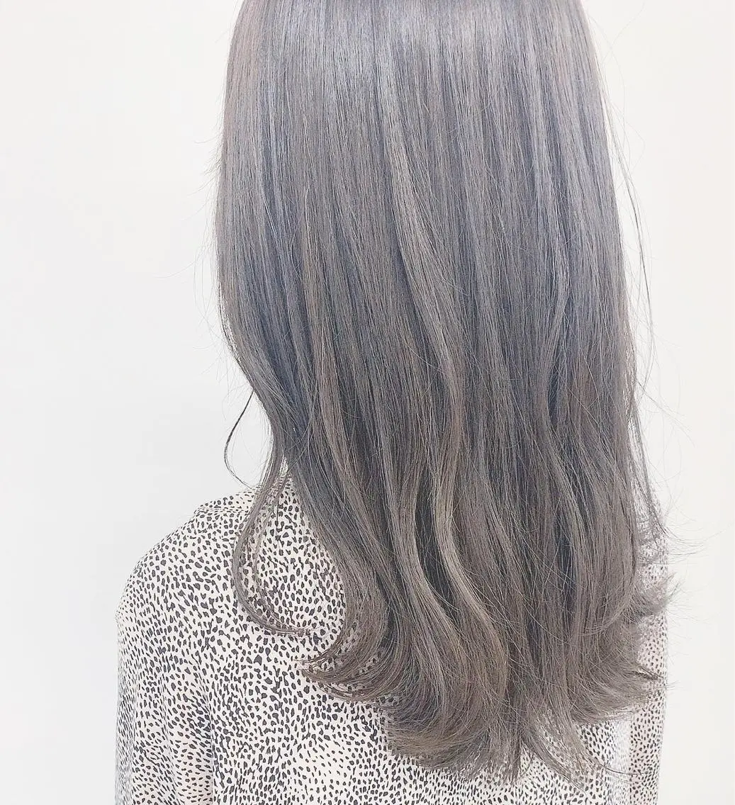 ミディアム カラー 肌に馴染むカラー 梅田・増田のヘアスタイル