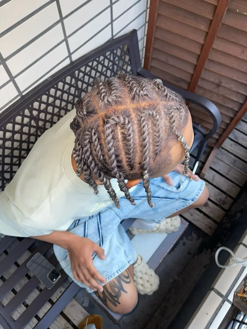 ヘアアレンジ メンズ ヘアセット 狩野 孝太郎のヘアスタイル