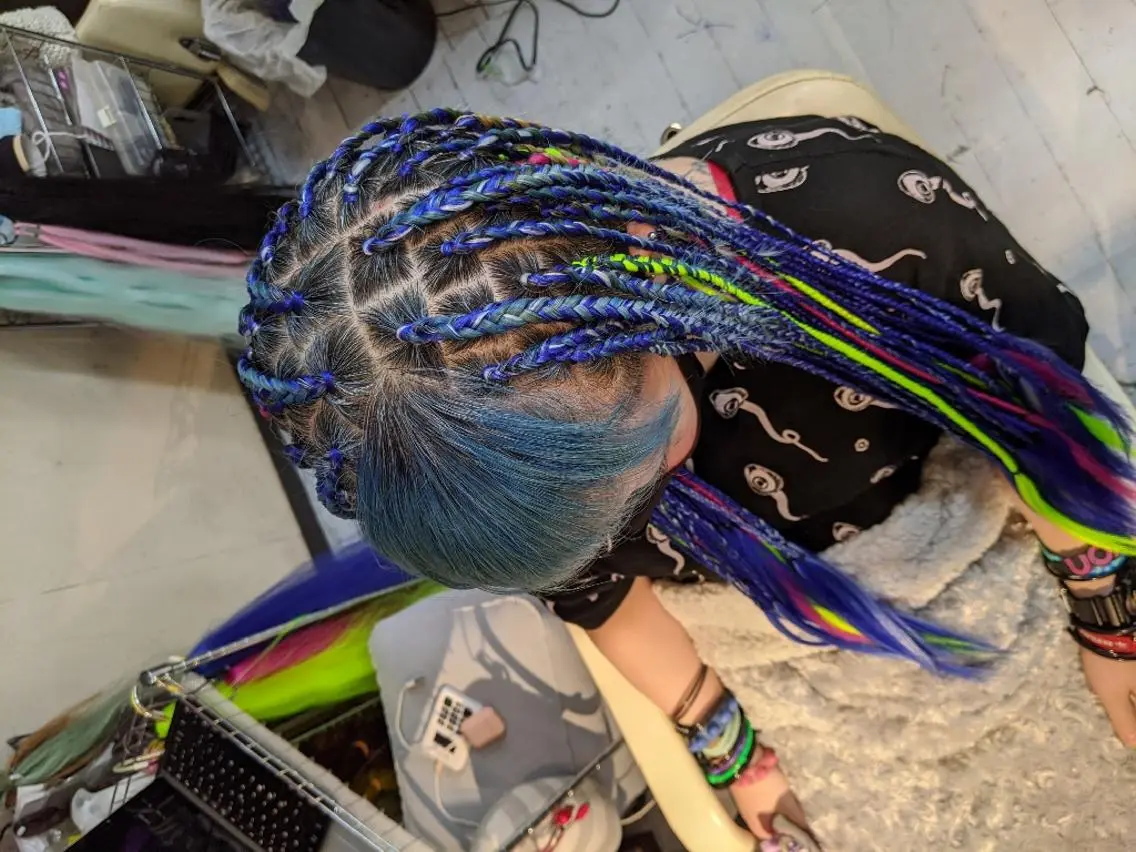 ロング ヘアアレンジ エクステ scamp ★のヘアスタイル