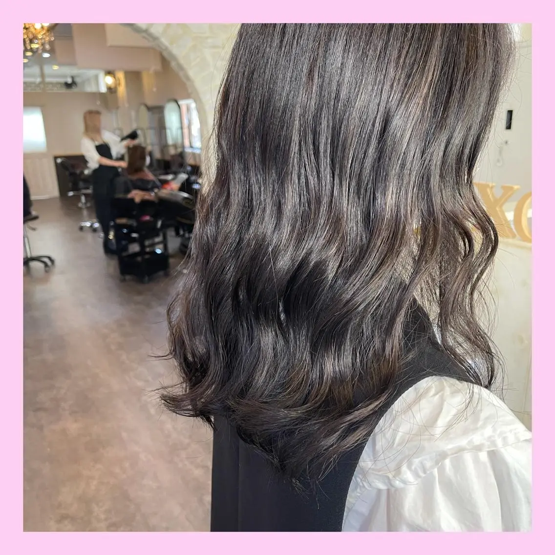 ミディアム カット ヘアカラー トリートメント カラー🫧アレンジ 🎀REIMIのヘアスタイル