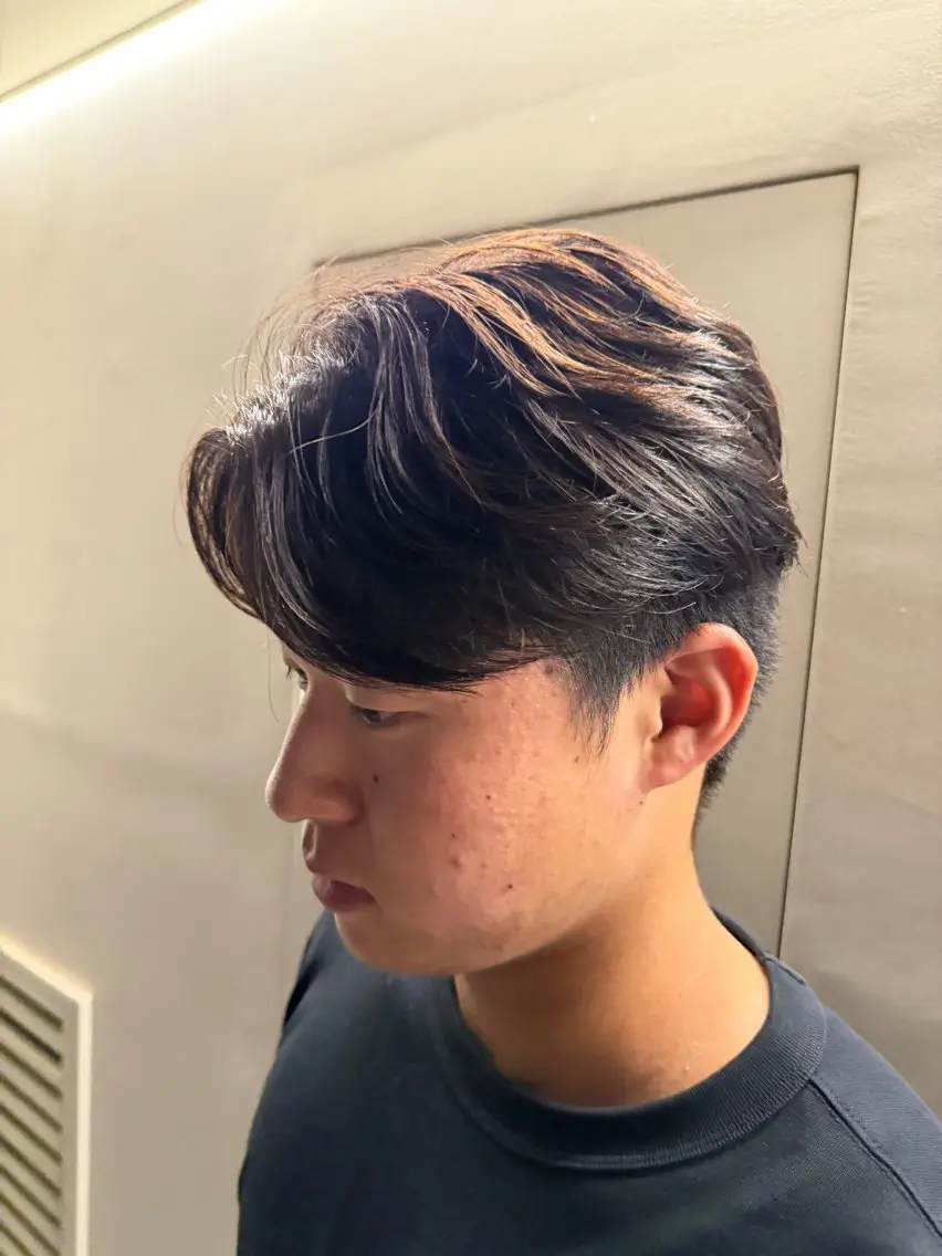 メンズ カット 縮毛矯正 縮毛矯正モデル募集中 SORAのヘアスタイル