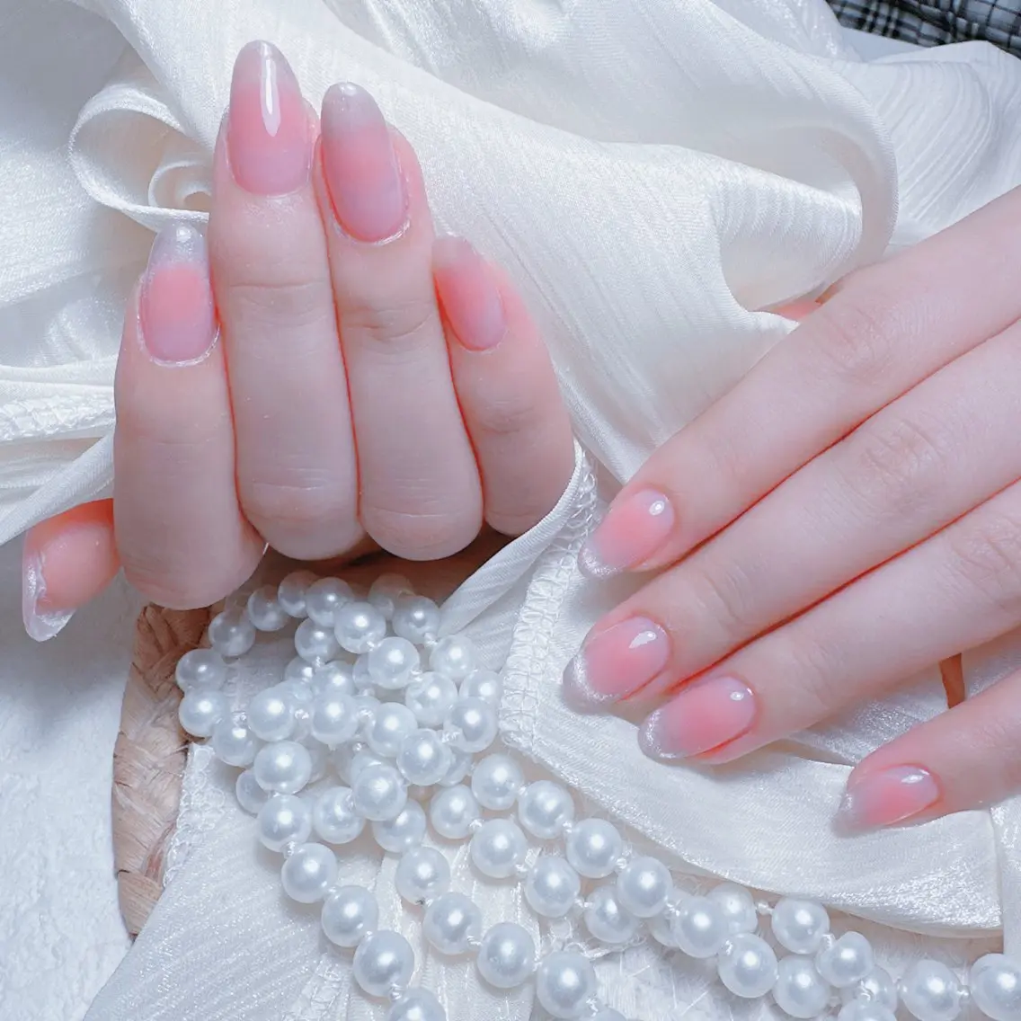 ネイル ハンドネイル M🌷nail 長さだし専門店のネイルデザイン