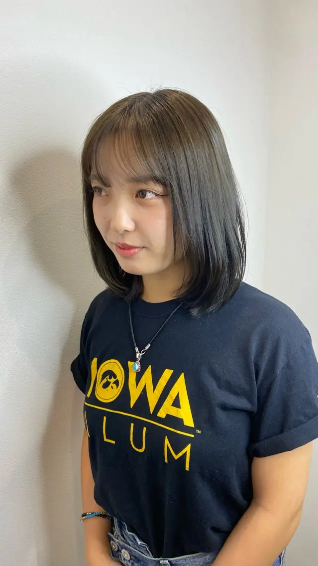 カラー オリーブカラー ヘアカラー トリートメント 水野 聖哉のヘアスタイル
