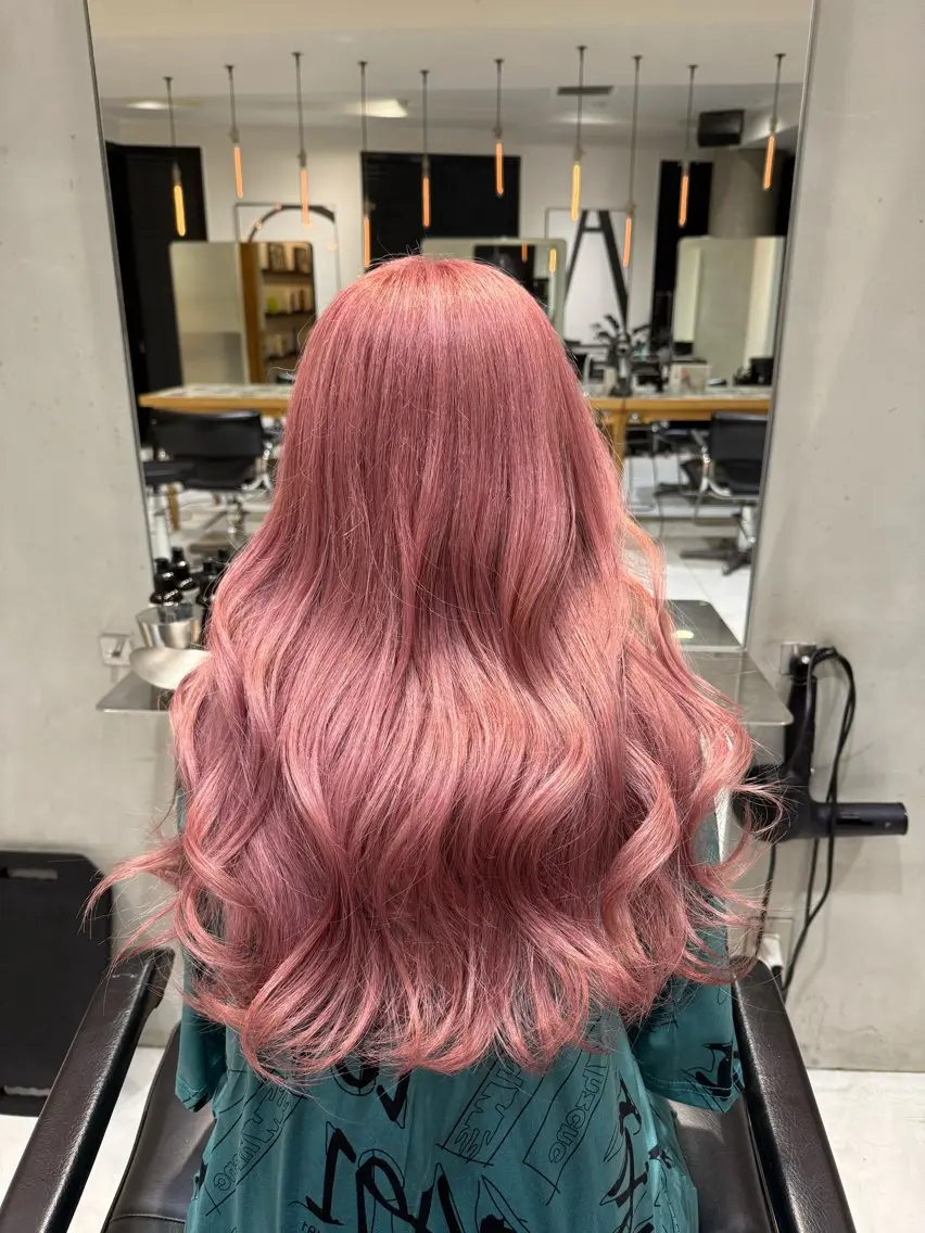 ロング カラー のぞみ🎀 /ブリーチ/表参道のヘアスタイル