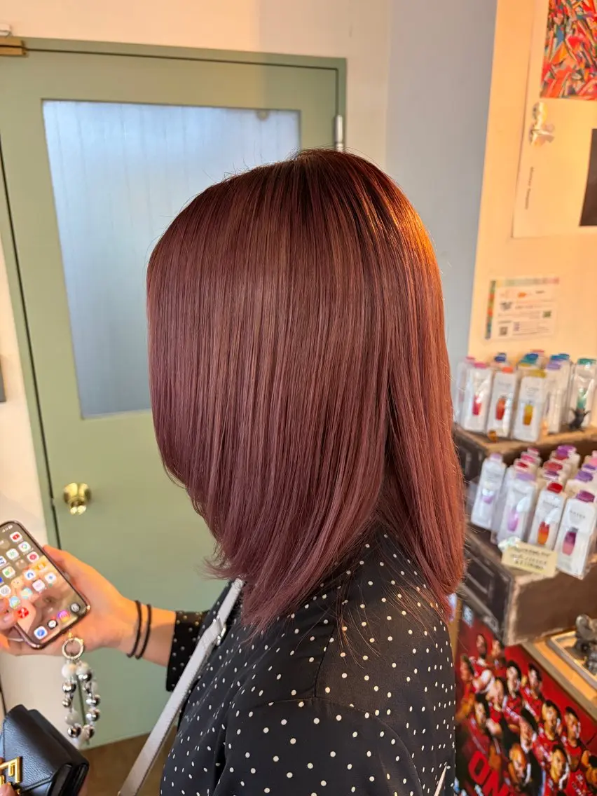 セミロング 後藤 みさとのヘアスタイル