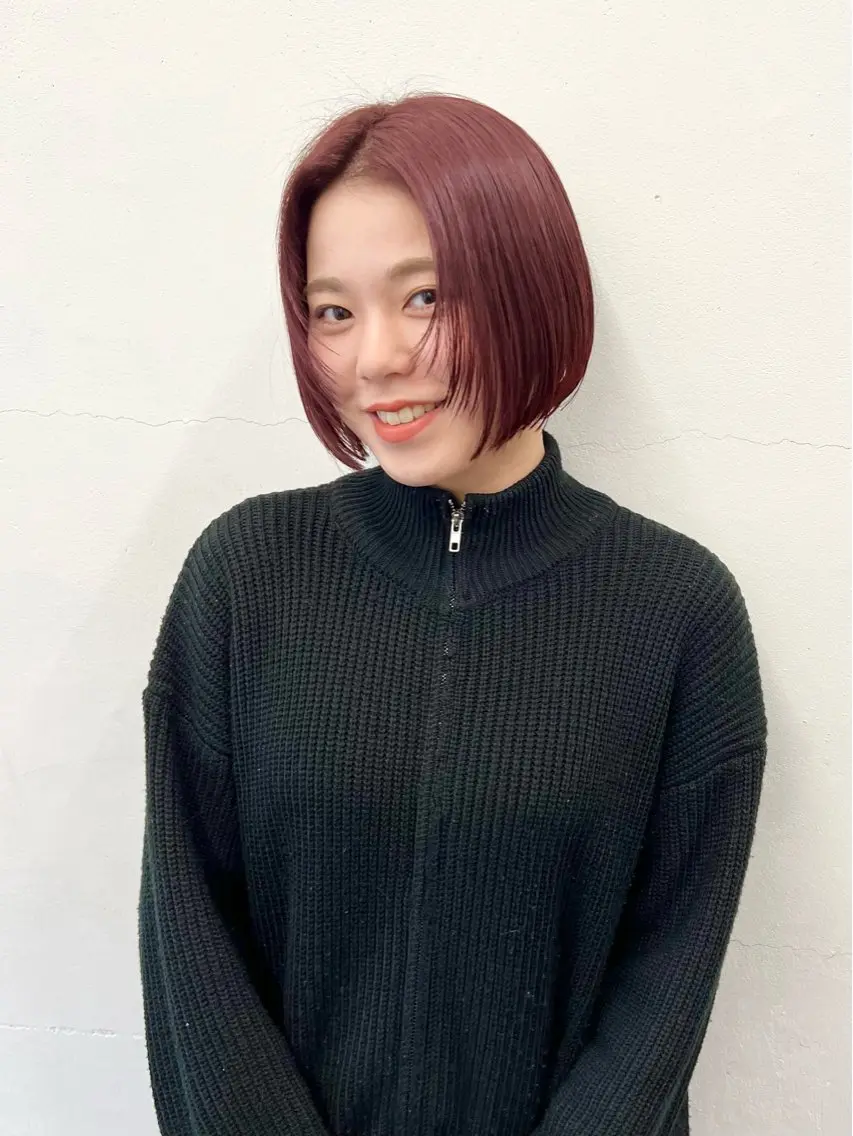 ショート カラー カット ヘアカラー トリートメント HARU//原宿🤍 リピート率NO.1のヘアスタイル