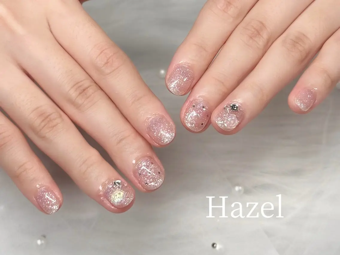 ネイル シンプルネイル ♡Hazel 吉祥寺♡のネイルデザイン