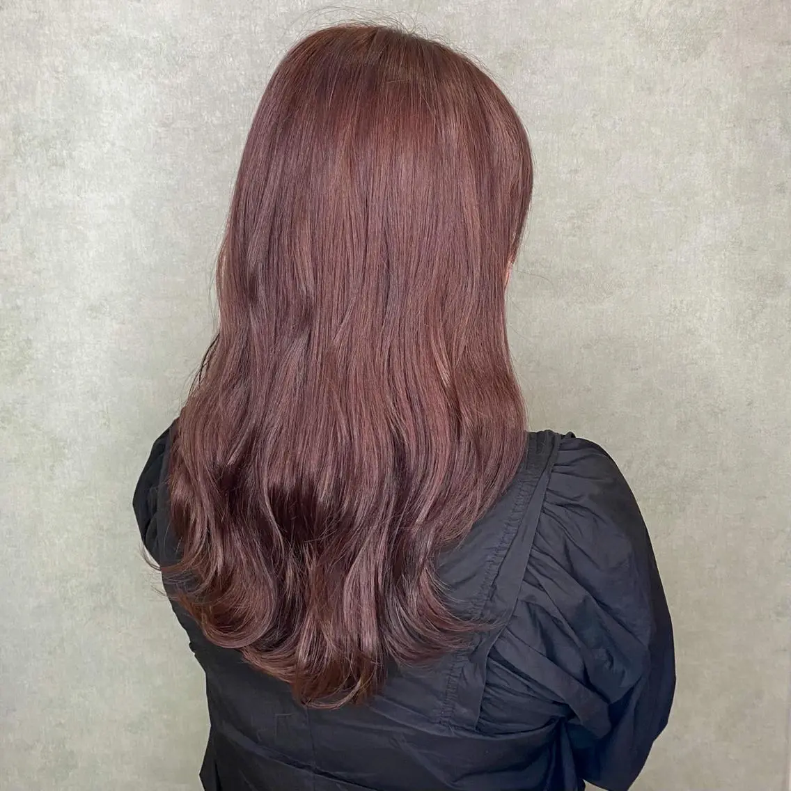 ロング カラー ブリーチ ブラウンカラー ピンクカラー ピンクブラウン カット ヘアカラー トリートメント 🌱ブリーチ・透明感 カラー/mapi🦭のヘアスタイル
