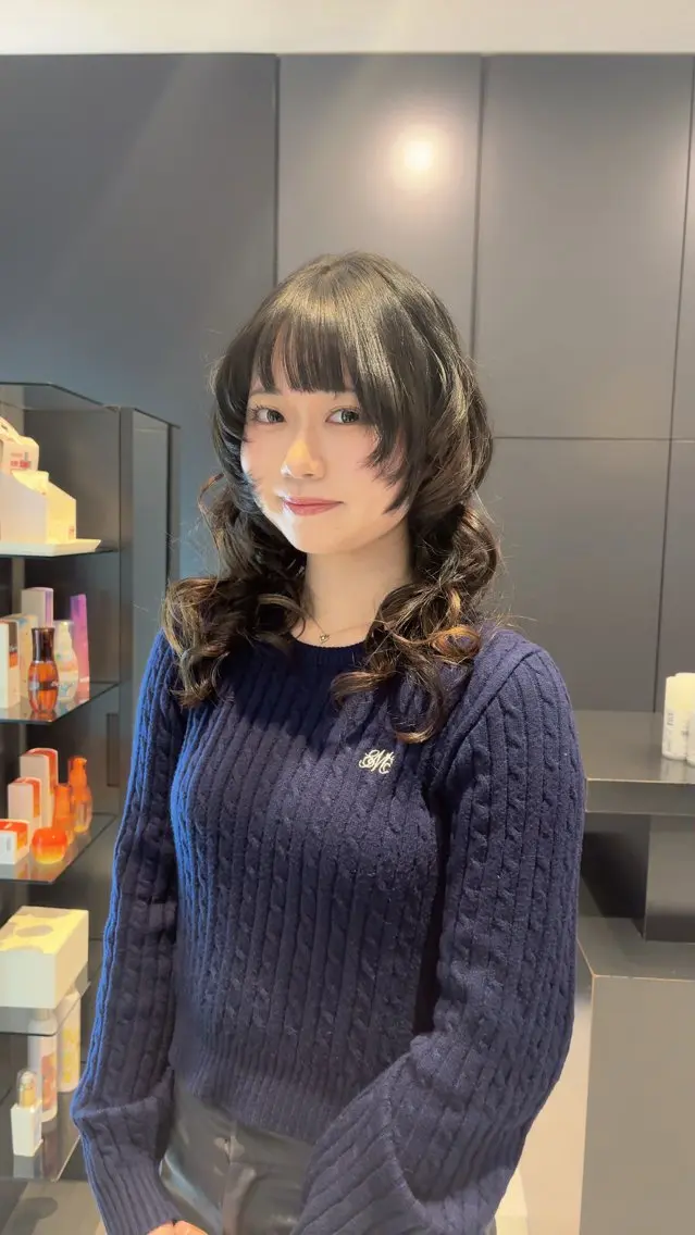 ロング hitomi ♡ 自由が丘アシスタントのヘアスタイル