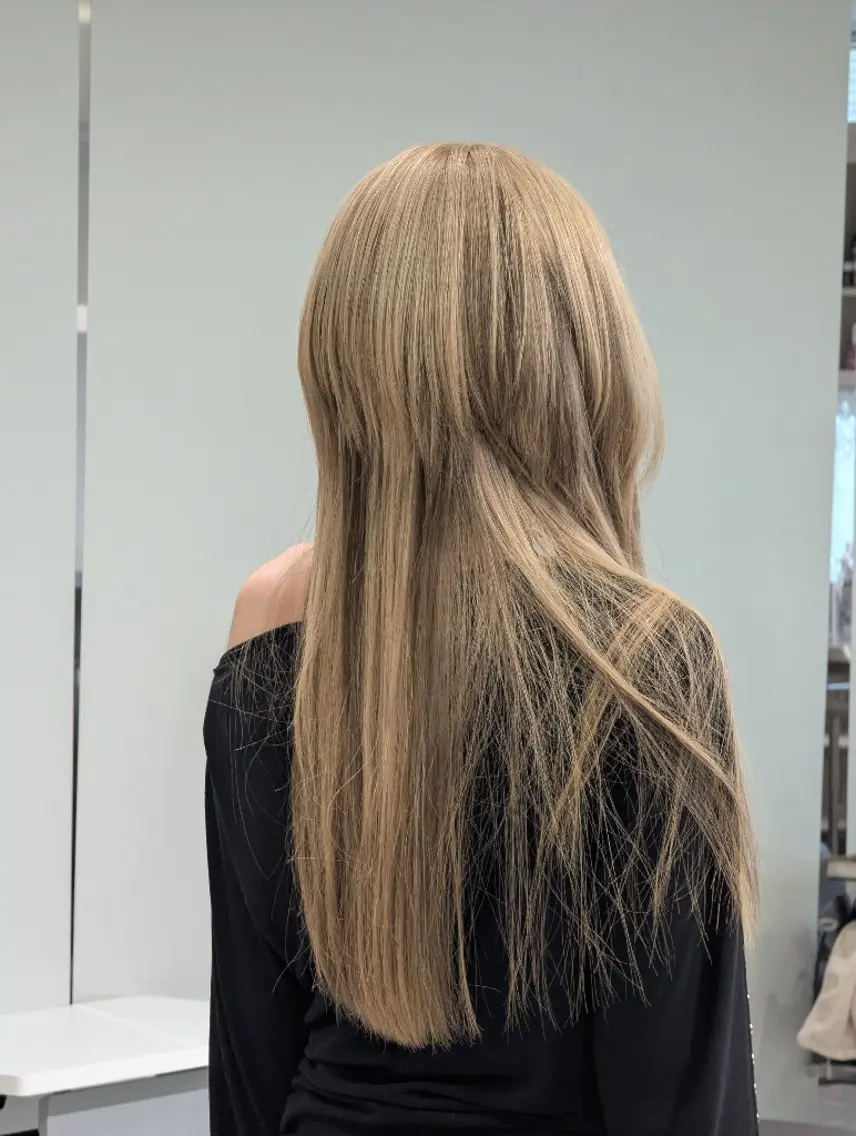 ロング 早坂 繁喜のヘアスタイル