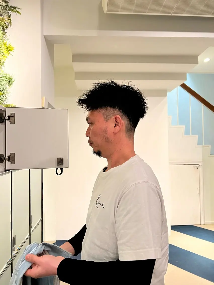 パーマ メンズ ムラコシヒカリ lapenseeのヘアスタイル