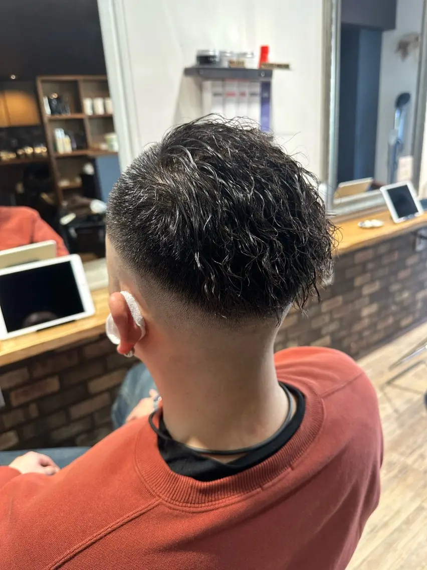 5月限定　メンズカット➕パーマの写真