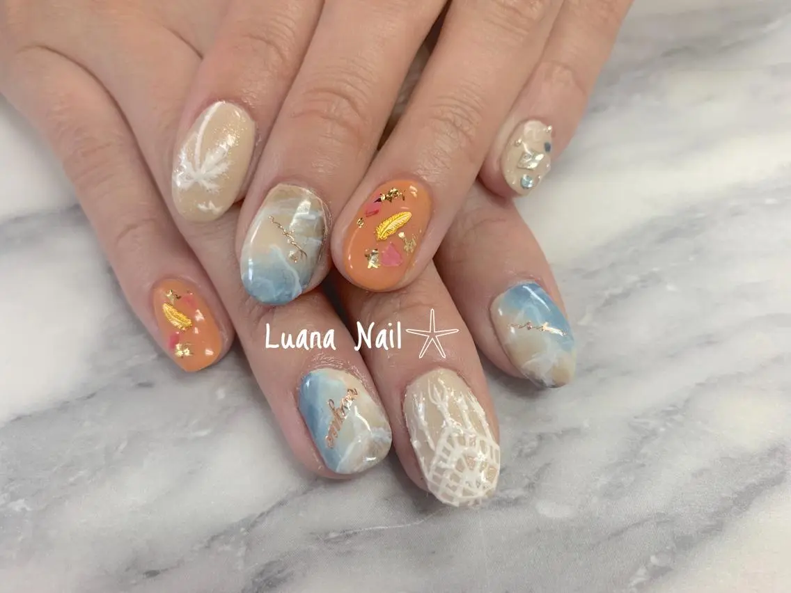 ネイル ハンドネイル BeauJu by Luana Nailのネイルデザイン