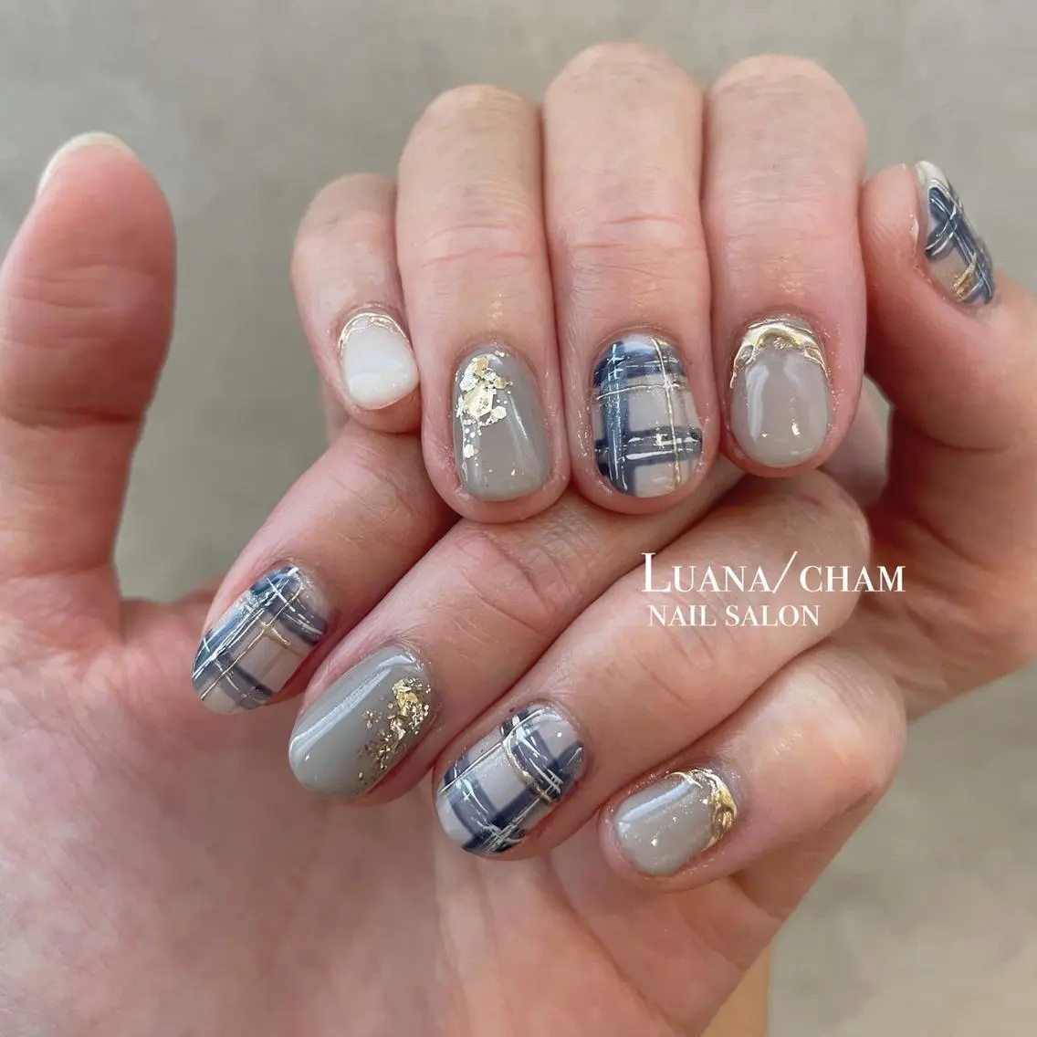ショート ネイル ハンドネイル nail salon neigeのネイルデザイン