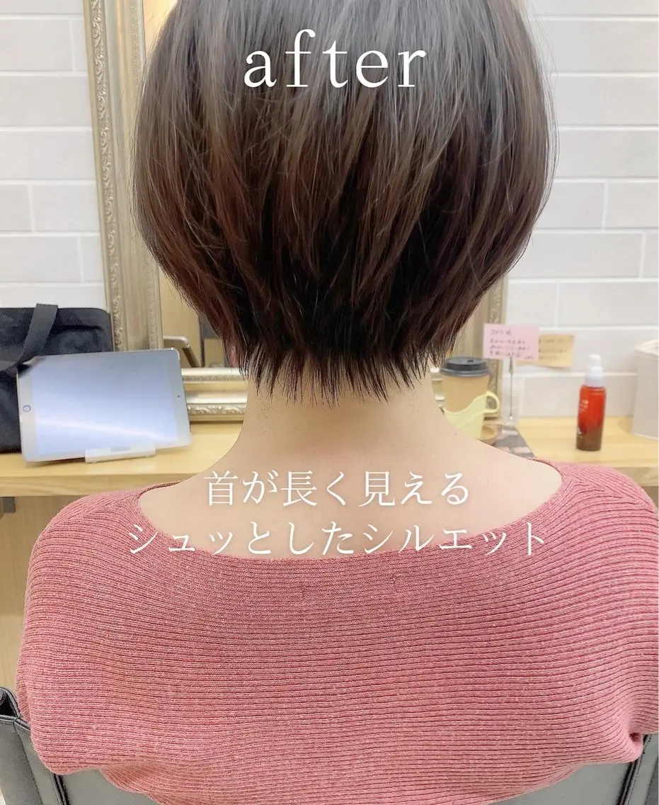 ショート ショート、ボブ満足度 100%✂️根来悠斗のヘアスタイル