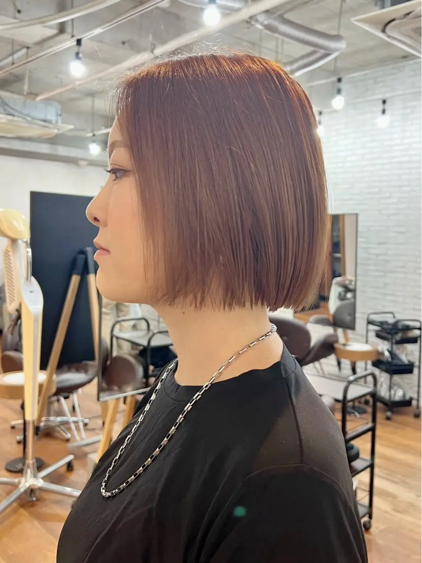 ショート カラー ❤️Mimi/non ワンカラー❤️のヘアスタイル