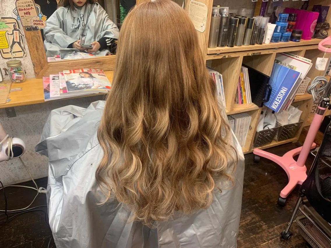 カラーモデル募集ෆ SAEのヘアスタイル