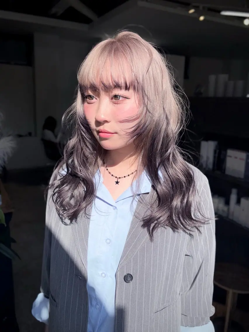 ☆ハイトーンデザインカラー☆の写真