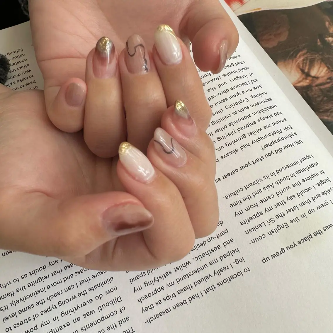 ネイル ブラウン cocoro nail salonのネイルデザイン