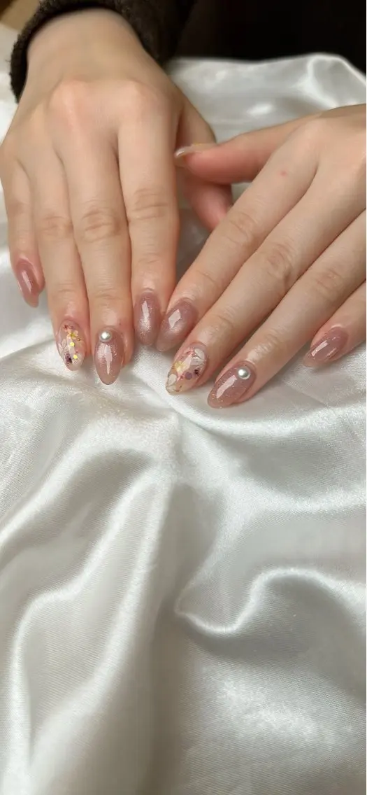 ネイル 春ネイル ハンドネイル Yukino .のネイルデザイン