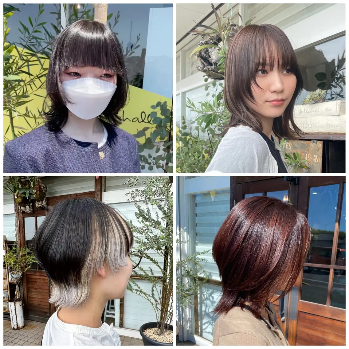ミディアム レイヤーカット 奥田 誠司のヘアスタイル