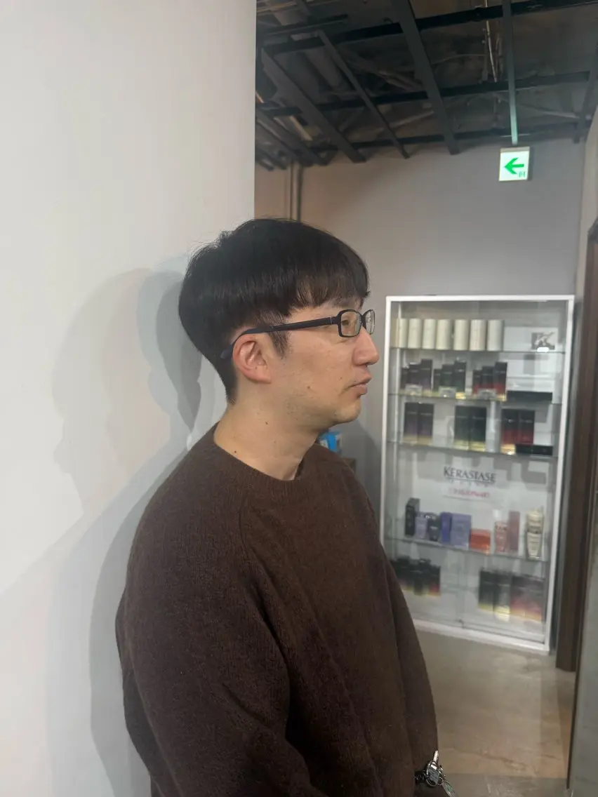 メンズ カット ヘアカラー 篠田 舞のヘアスタイル