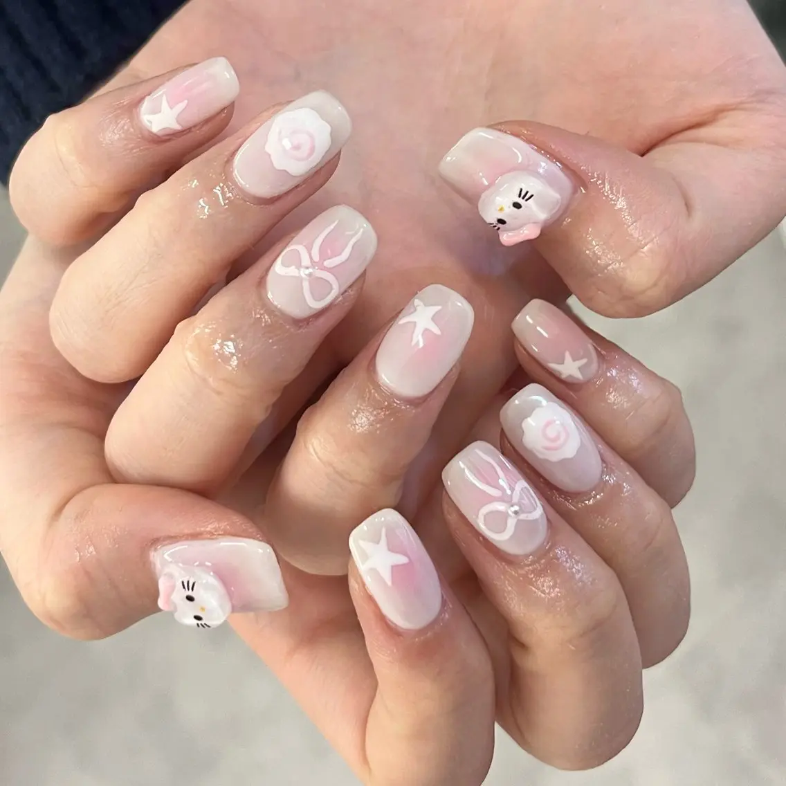 ネイル ハンドネイル ෆYura Nailෆのネイルデザイン