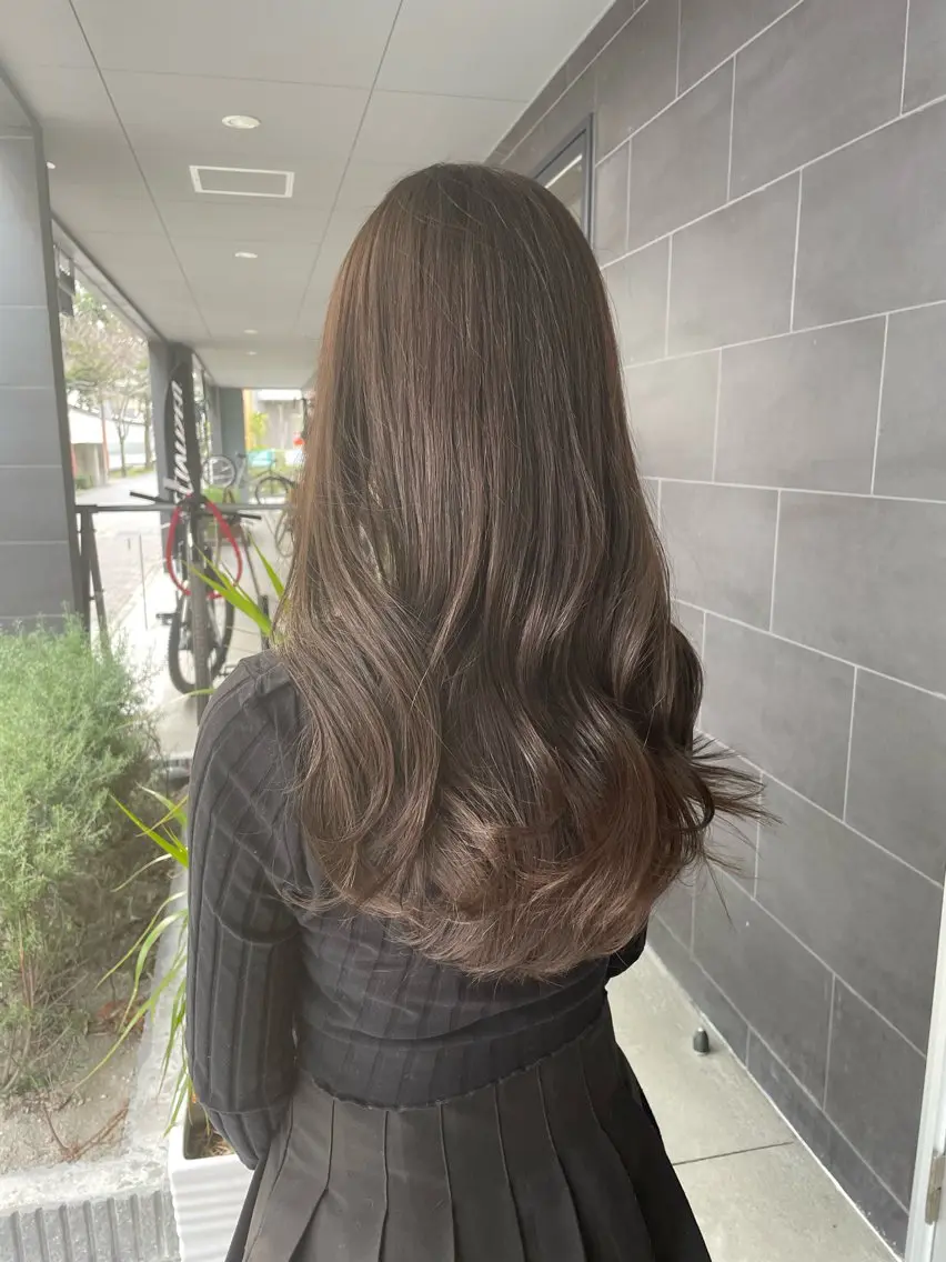 セミロング Heath 姪浜 ⌇フタバのヘアスタイル
