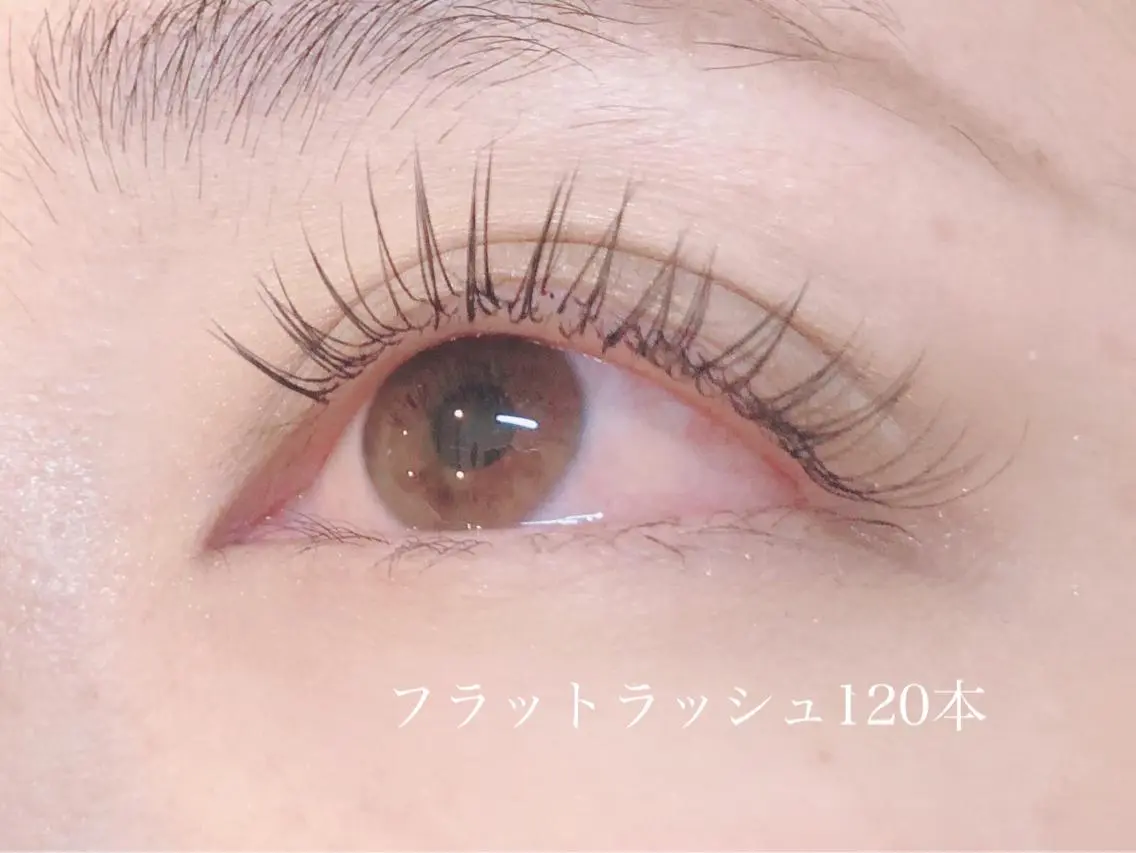 マツエク・マツパ フラットラッシュ KAEDE 💎💜のマツエク・マツパデザイン
