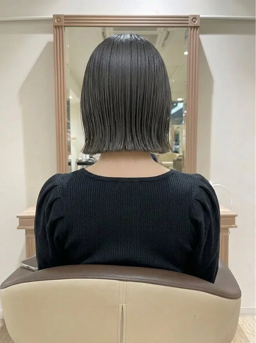 カット（ショートorボブ）＋Sh +ケラチンTrの写真