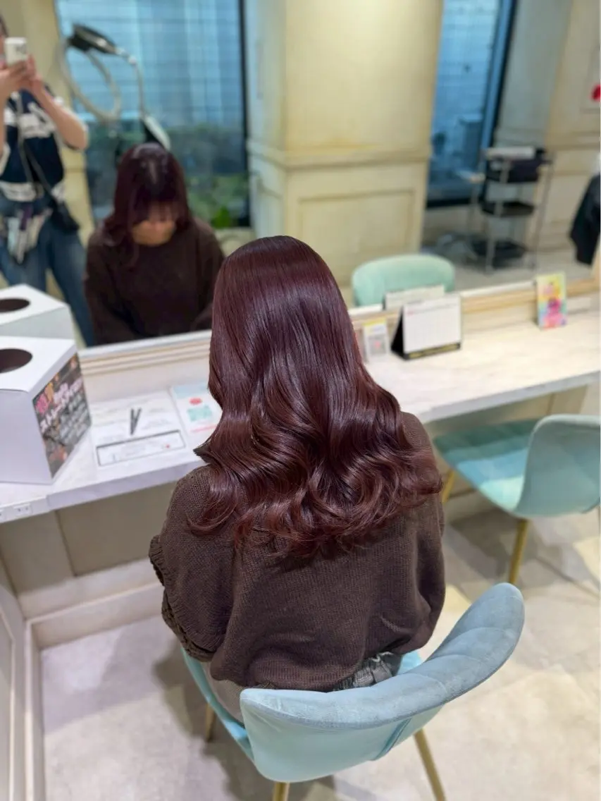 ロング カラー 透明感カラー/ ななみ🎀のヘアスタイル