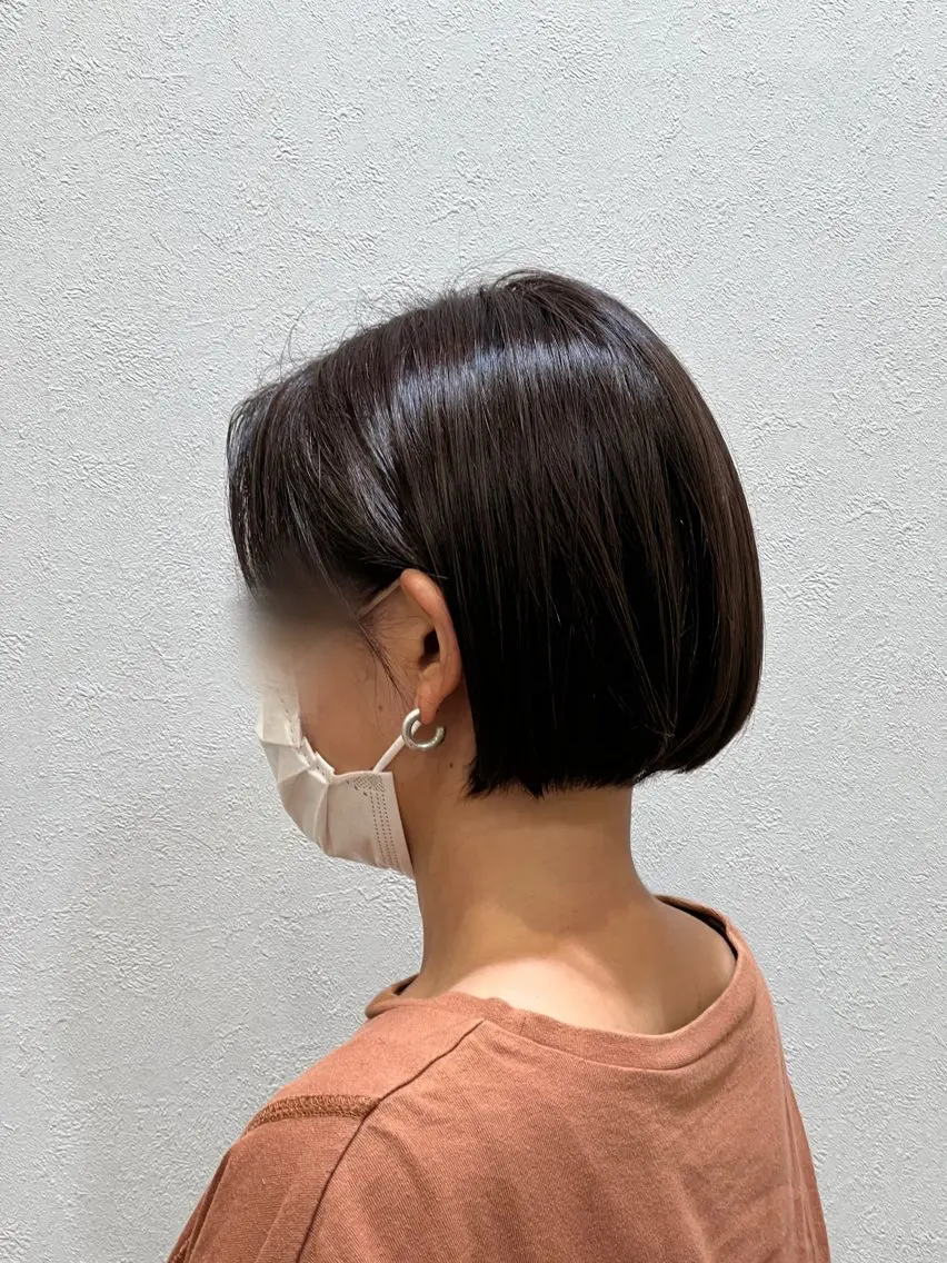 【実績作り⭐️】リタッチ（根元染め）➕トリートメント➕※ｶｯﾄ（ﾓﾃﾞﾙ ¥0）の写真