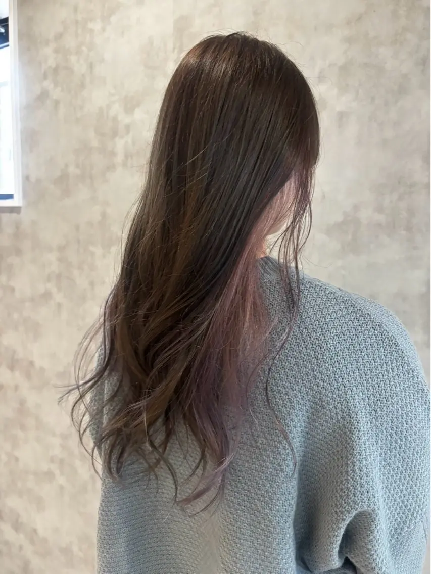 【1日1名のみ◎】🩷インナーカラー＋トリートメント🩷の写真