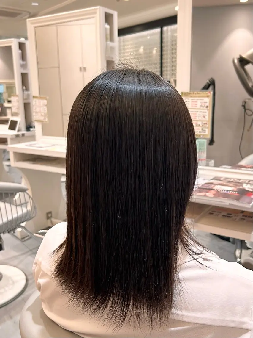 ミディアム パーマ ヘアーズギャラリー 山本愛華のヘアスタイル