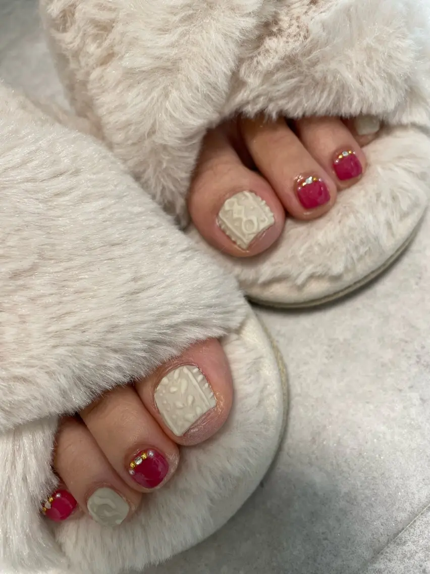 ネイル フットネイル 27salon yuinaのネイルデザイン