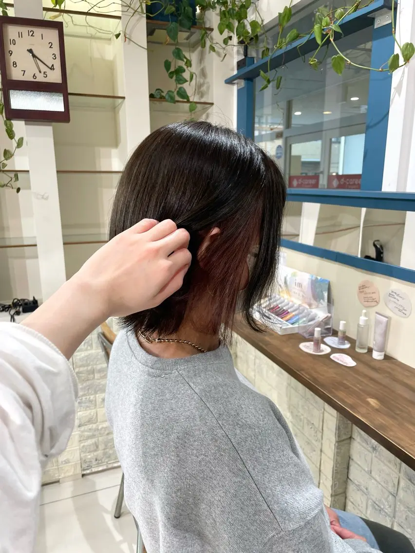 カラー ♚Honoka♚ ヘアセットのヘアスタイル