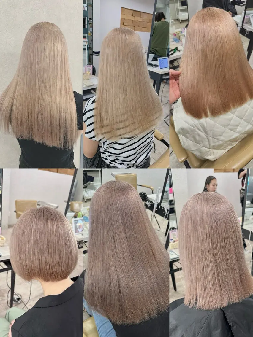 カラー カット ヘアカラー トリートメント 🦄ハイトーンカラー 🦄まるおしょうのヘアスタイル