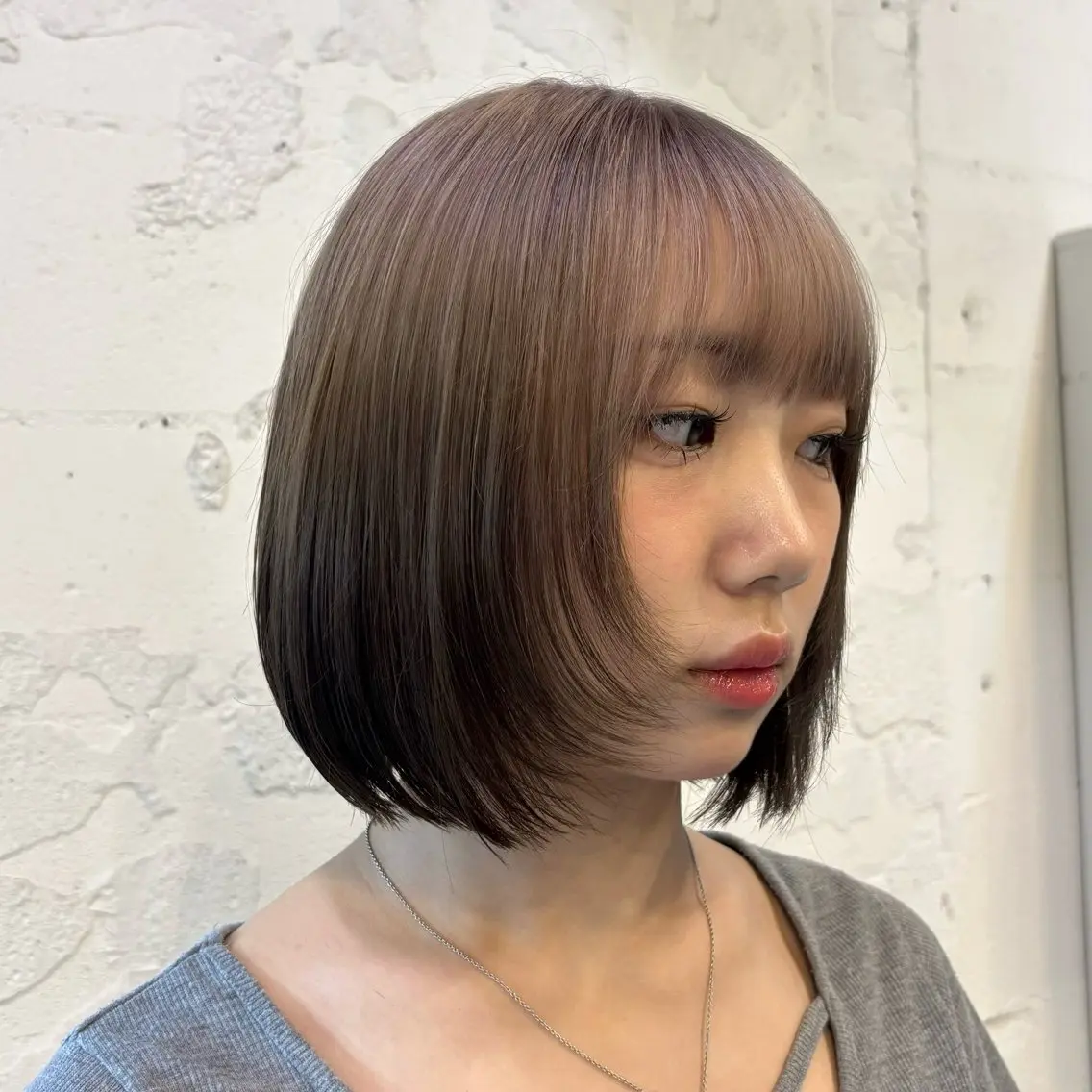 ショート カラー カット ヘアカラー トリートメント 🌺透明感ブリーチ ×レイヤー🌺リオのヘアスタイル