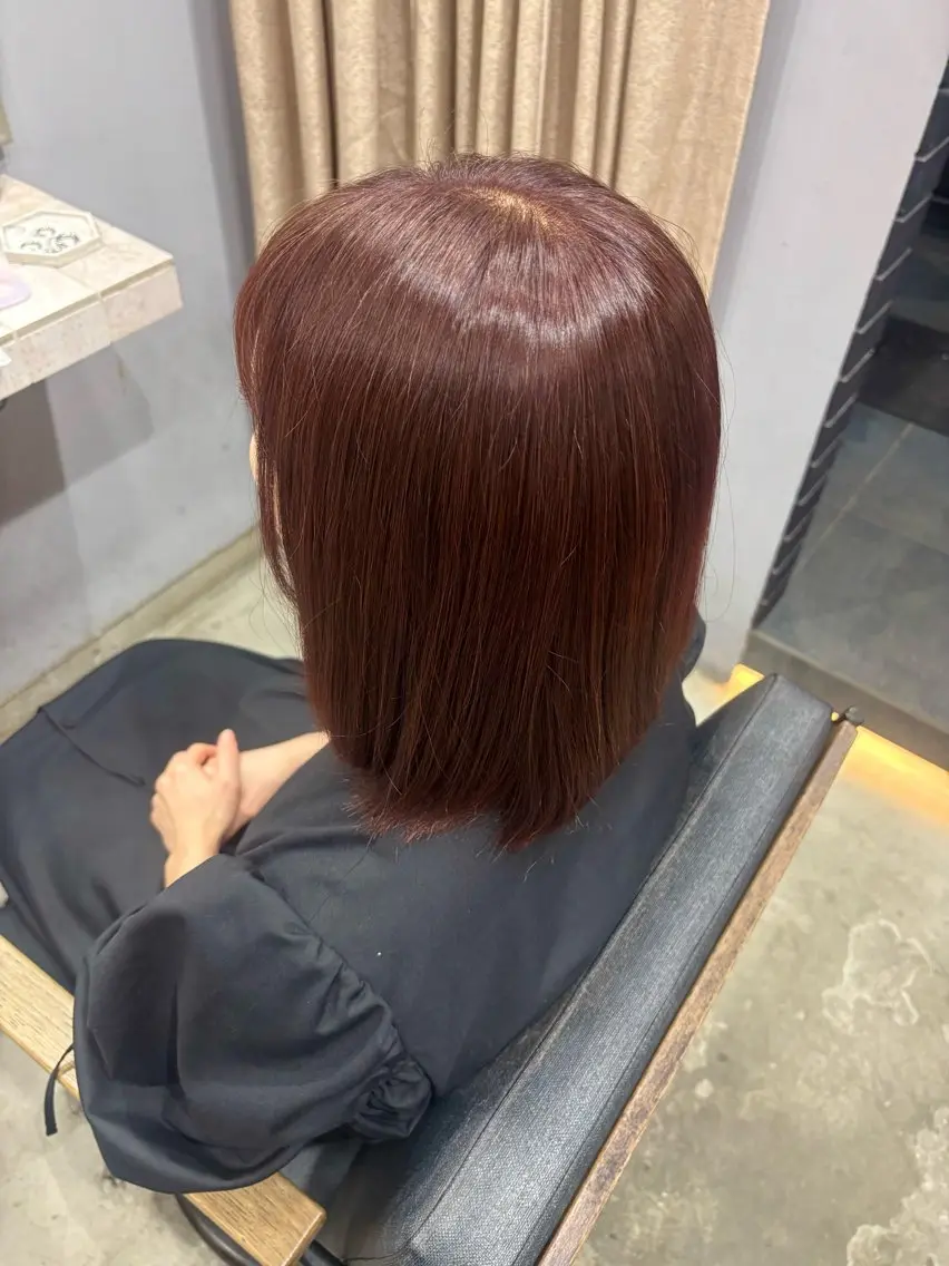 カラー ヘアカラー カラーモデル 募集🤍ྀི麗央のヘアスタイル