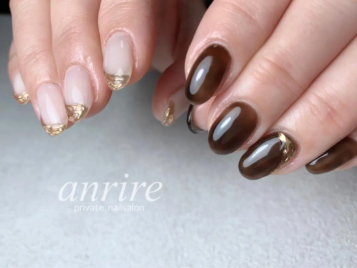 ネイル ハンドネイル nailsalon anrireのネイルデザイン