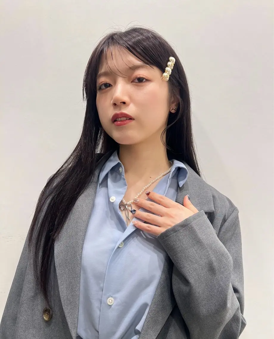 ロング ヘアカラー KEYMAN MEGUMIのヘアスタイル