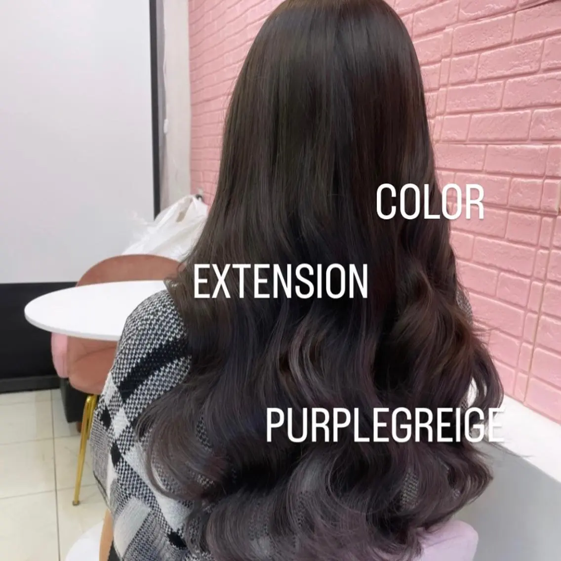 ロング カラー ヘアカラー エクステ エクステ🩵ブリーチ 韓国ヘア🩵KAEのヘアスタイル