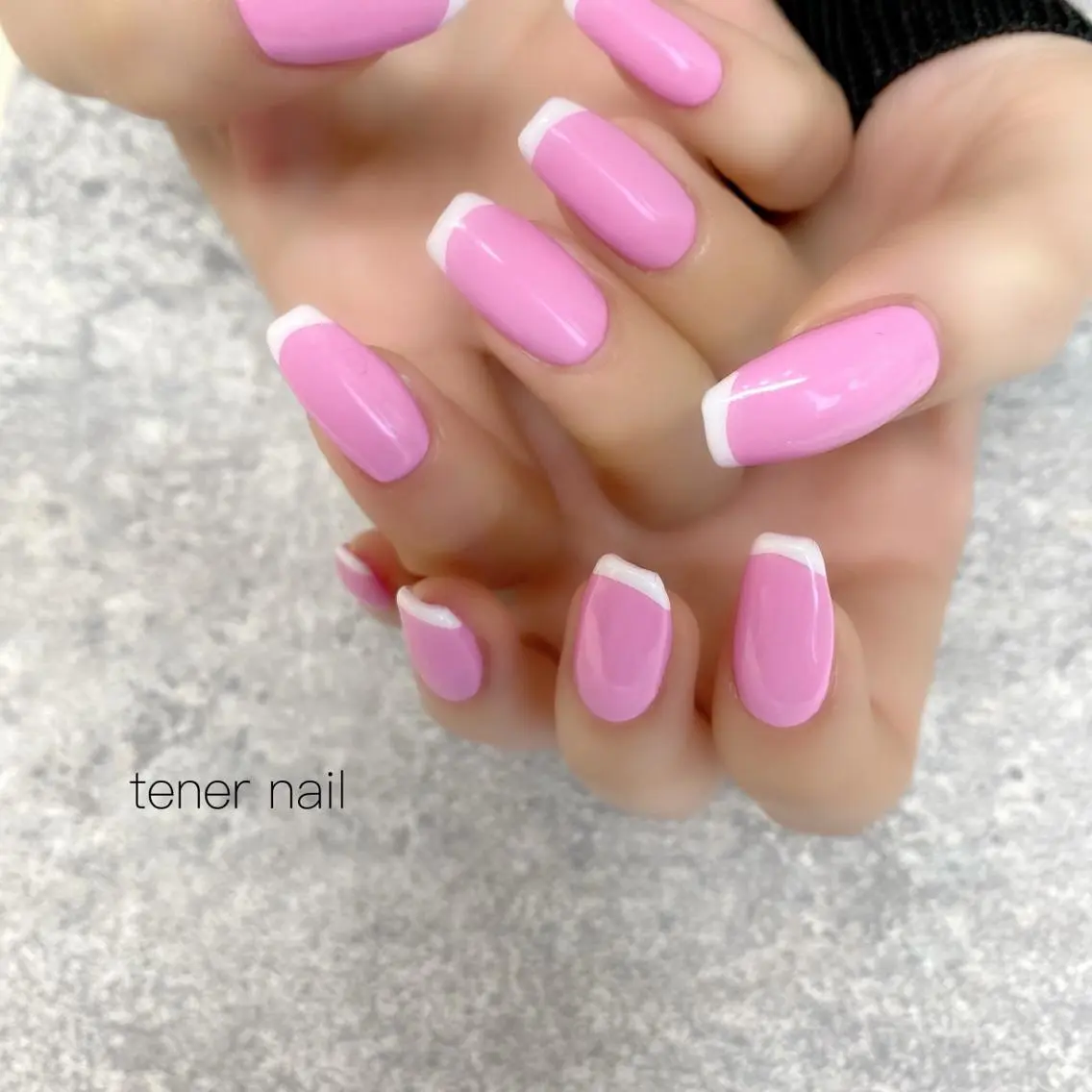 ネイル フレンチネイル テネルネイル tener nailのネイルデザイン