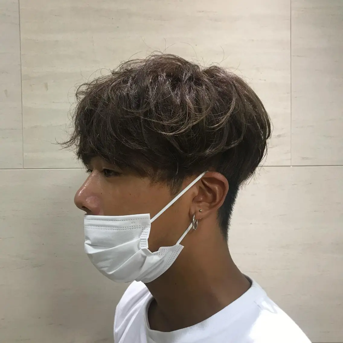 ショート カラー ブラウンカラー 茅ヶ崎パーマ特化/ スパイラル/ハルキのヘアスタイル