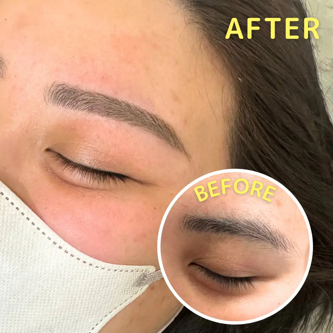 アイブロウ HAIR&MAKE POSH 日暮里のネイルデザイン