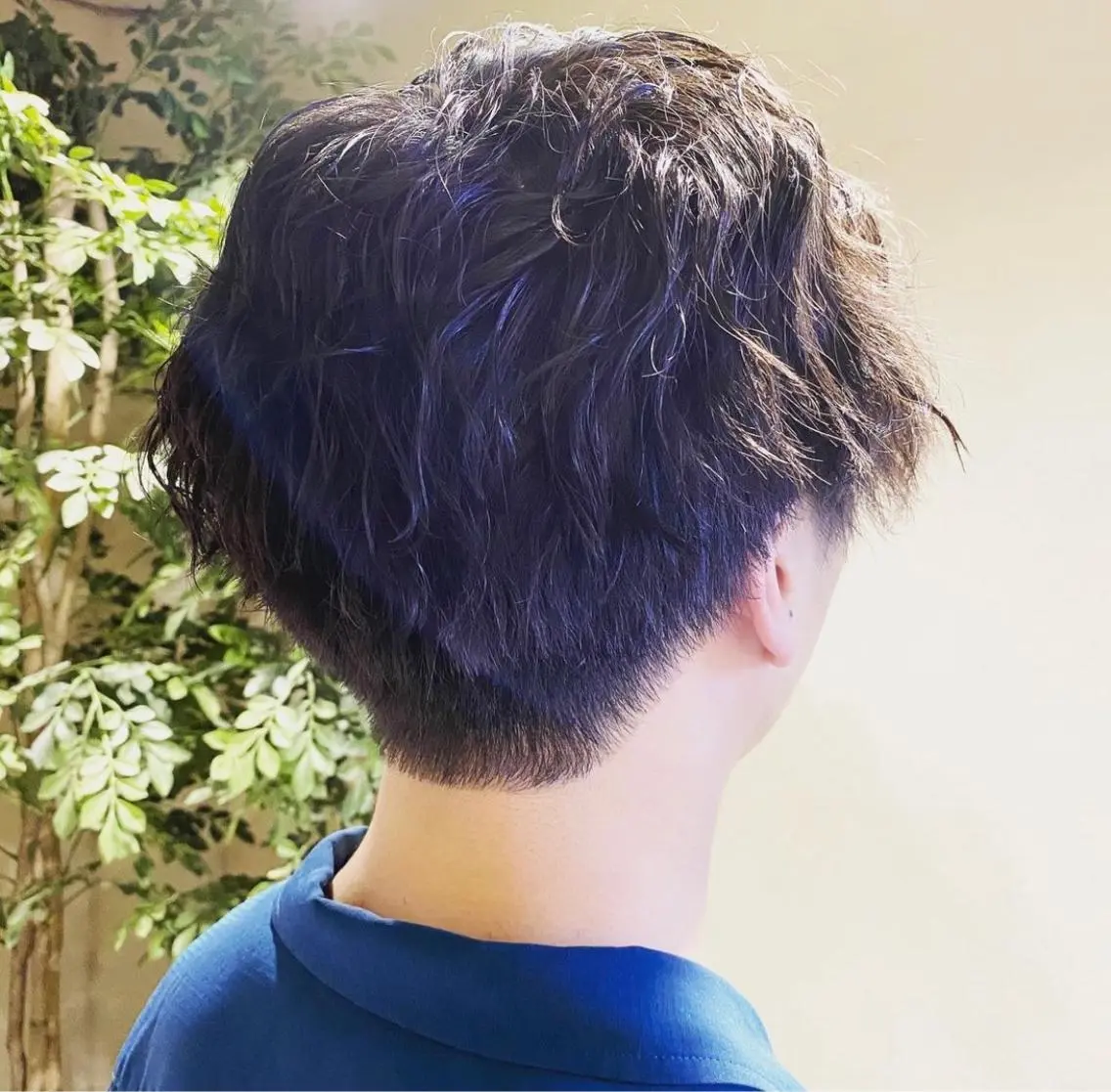 ショート メンズ メンズパーマ メンズツイストパーマ 似合わせカット ツイストパーマ 髪質改善ヘアケア 艶髪特化/上田のヘアスタイル
