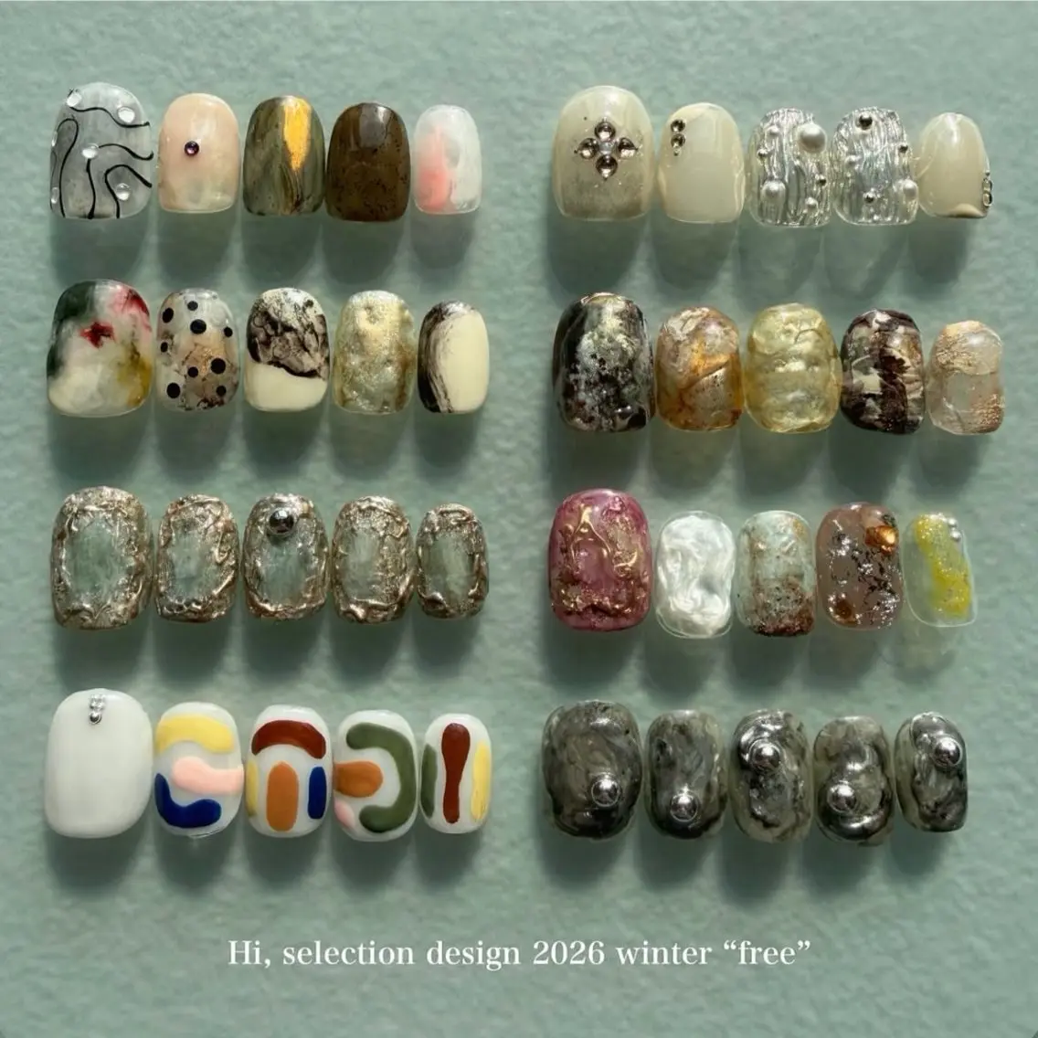 ネイル Hi,nail mahoのネイルデザイン