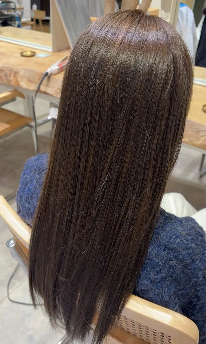 ロング カラー 渋谷 透明感カラー 雄貴のヘアスタイル