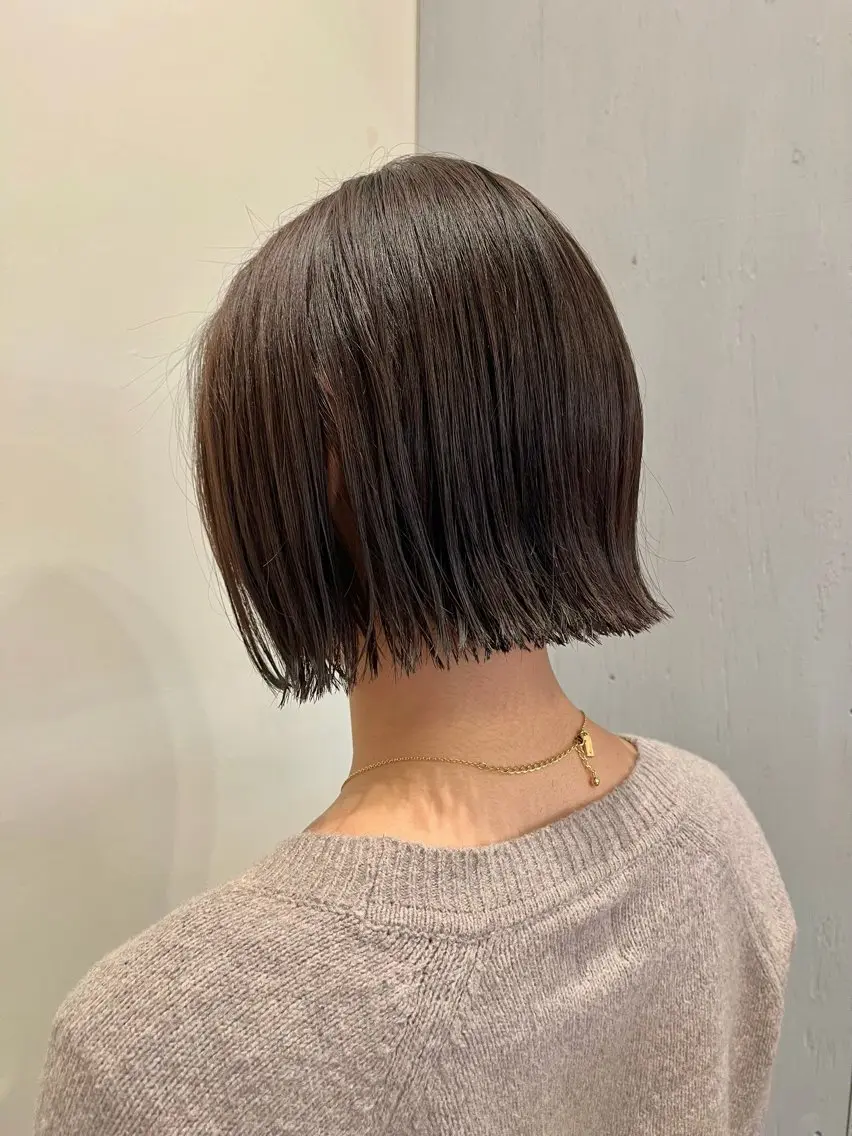 ショート カラー ナチュラル＆ラフヘア 松尾 凌のヘアスタイル
