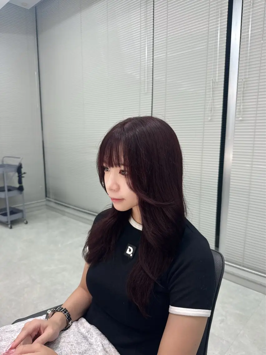 ロング カラー ozaki renaのヘアスタイル